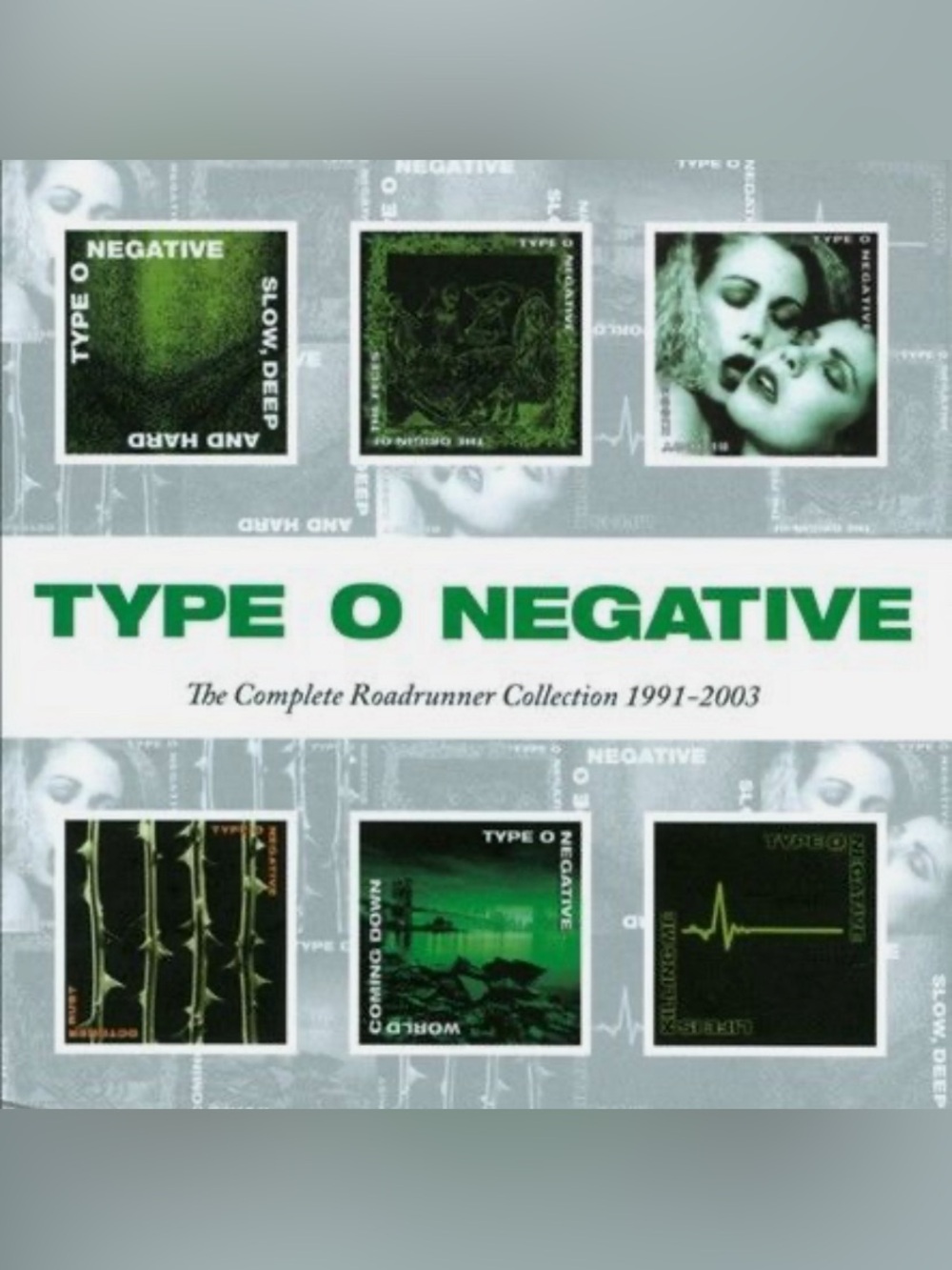 TYPE O NEGATIVE – The Complete Roadrunner Collection 1991–2003 – 6CD Box Set.